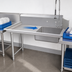 Thumbnail image #3 for John Boos JDTS-20-26L-X Straight Soiled Stainless Steel Dish Table with 16