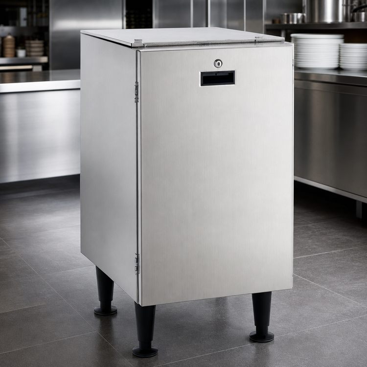 Product image #3 for Scotsman Stainless Steel Machine Stand for HID312 Ice & Water Dispenser