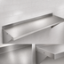 Thumbnail image #3 for John Boos Stallion Wall-Mounted Stainless Steel Shelf, 84-Inch W x 16-Inch D, 430 Series