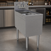 Thumbnail image #3 for Glastender MRS-12 Freestanding Stainless Steel Underbar Mixology Unit, 1-Bowl, 12 Inch W x 24 Inch D