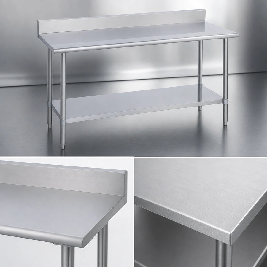 16-Gauge 300 Series Stainless Steel Top