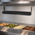 Thumbnail image #3 for Vollrath 66-Inch Low Profile Unlighted Strip Heat Lamp with Remote Toggle Switch, Black Powder Coat, 120V