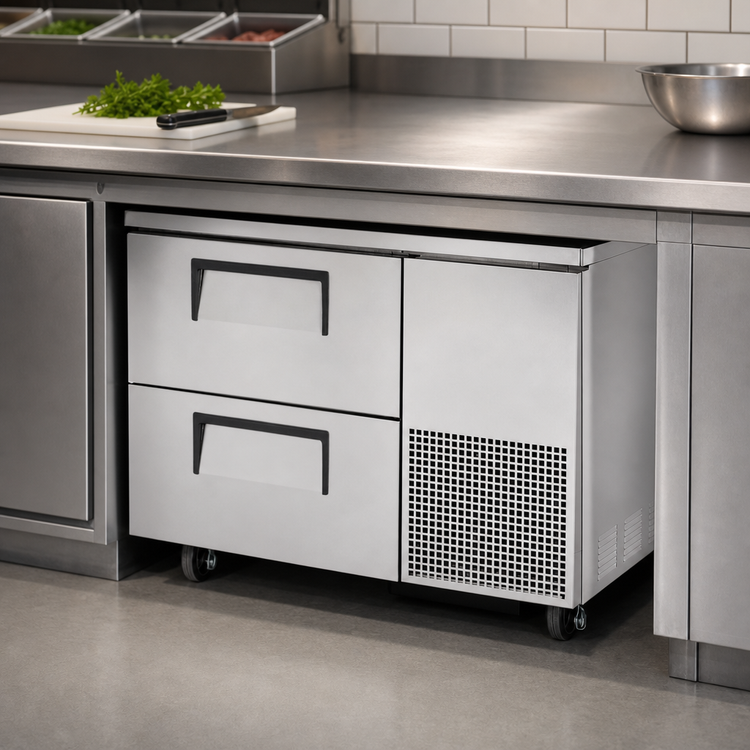 Product image #3 for True 44.5-Inch Deep Undercounter Refrigerator with 2 Drawers