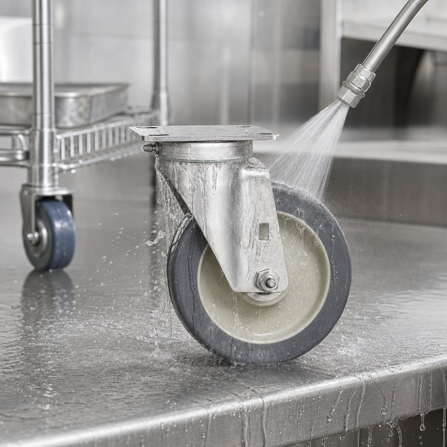 Cart-Washable Stainless Steel Construction