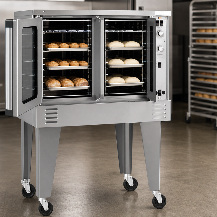 Product image #3 for Southbend Platinum Single-Deck Electric Bakery-Depth Convection Oven with Independent Doors
