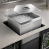 Thumbnail image #3 for Randell 9510IC Drop-In Ice Bin with 40 lb. Capacity, Stainless Steel Top and Lift-Off Cover