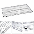 Thumbnail image #3 for Metro Super Erecta 3054NC Super Wide Chrome-Plated Wire Shelf, 54 x 30 in.