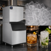 Thumbnail image #3 for Maxx Ice Intelligent Series 30-Inch Air-Cooled Half Dice Modular Ice Machine with 580-Lb Storage Bin