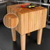 Thumbnail image #3 for John Boos Boos Block AA05 Professional End Grain Maple Butcher Block Work Table
