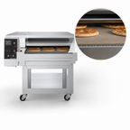 Thumbnail image #4 for Pizza Group Dragon D32E-RL 32-Inch Right-to-Left Electric Stone Conveyor Pizza Oven