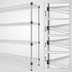 Thumbnail image #3 for EAGLEbrite Quad-Adjust Wire Shelf, 72