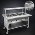 Thumbnail image #3 for Atlas Metal CAIH-5 5-Well Electric Mobile Hot Food Serving Counter