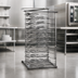 Thumbnail image #3 for RATIONAL Mobile Plate Rack for SCC 101/CMP 101, Holds 32 12-1/4 Inch Plates, with Casters