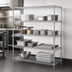 Thumbnail image #3 for Metro Super Erecta Brite 4-Shelf Stationary Wire Starter Shelving Unit, 72-Inch W x 18-Inch D x 63-Inch H