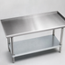 Thumbnail image #3 for Advance Tabco Special Value Series 18-Inch x 30-Inch Stainless Steel Equipment Stand with Adjustable Galvanized Undershelf