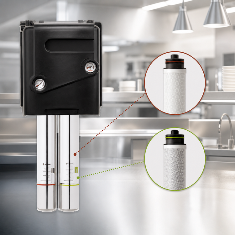 Product image #3 for Everpure MRS-225 Twin Reverse Osmosis and Mineral Reduction System, 225 GPD