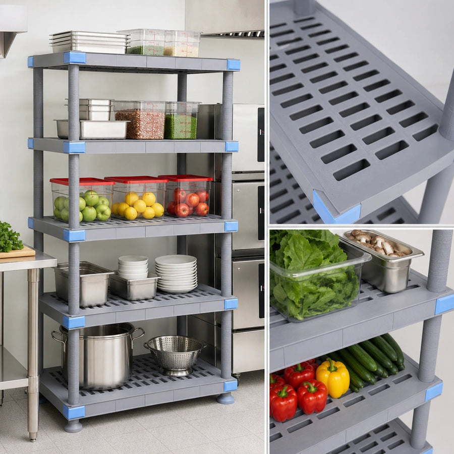 Open Grid Shelves