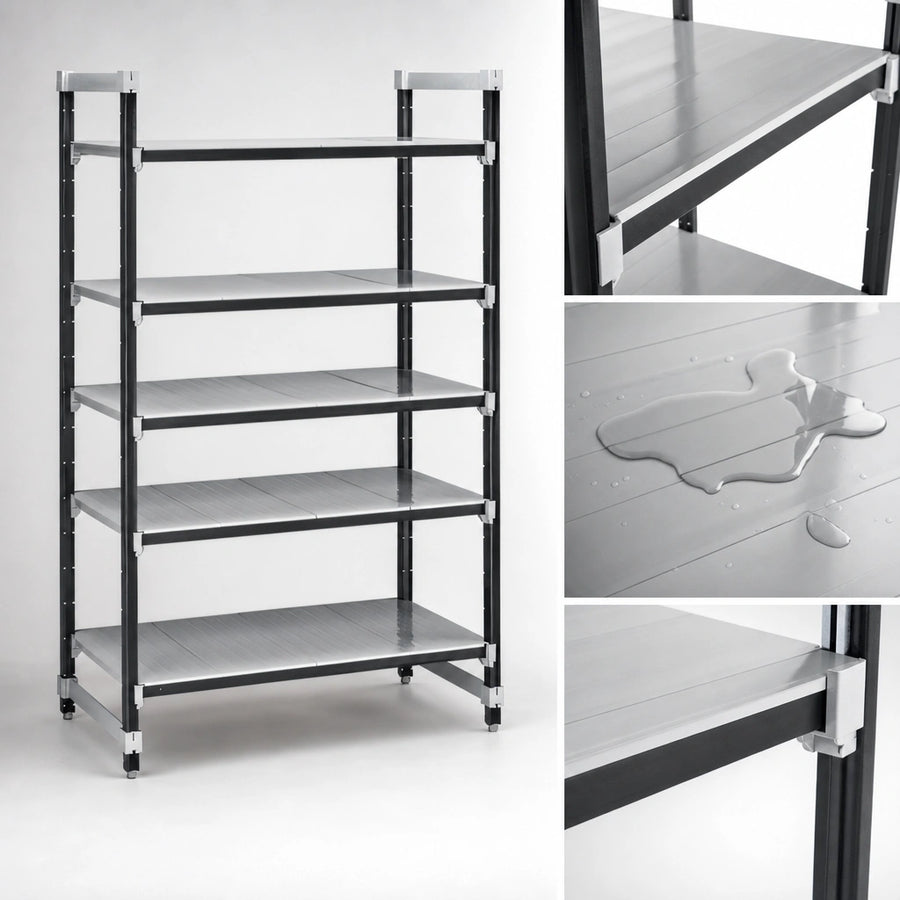Solid Reinforced Polypropylene Shelf Plates