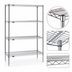 Thumbnail image #3 for Eagle Red-i-Pak 4-Tier Wire Shelving Unit, 36