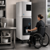 Thumbnail image #3 for Hoshizaki DB-130H Sanitary Cube Ice Dispenser, 22-Inch Floor Model, 130-lb Built-In Storage Capacity