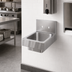 Thumbnail image #3 for Glastender Wall-Mounted Stainless Steel Hand Wash Sink, 12 x 15 Inches, 6-Inch Deep Bowl