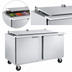 Thumbnail image #3 for Traulsen Dealer's Choice UST Series 48-Inch Two-Section Mega Top Compact Prep Table Refrigerator