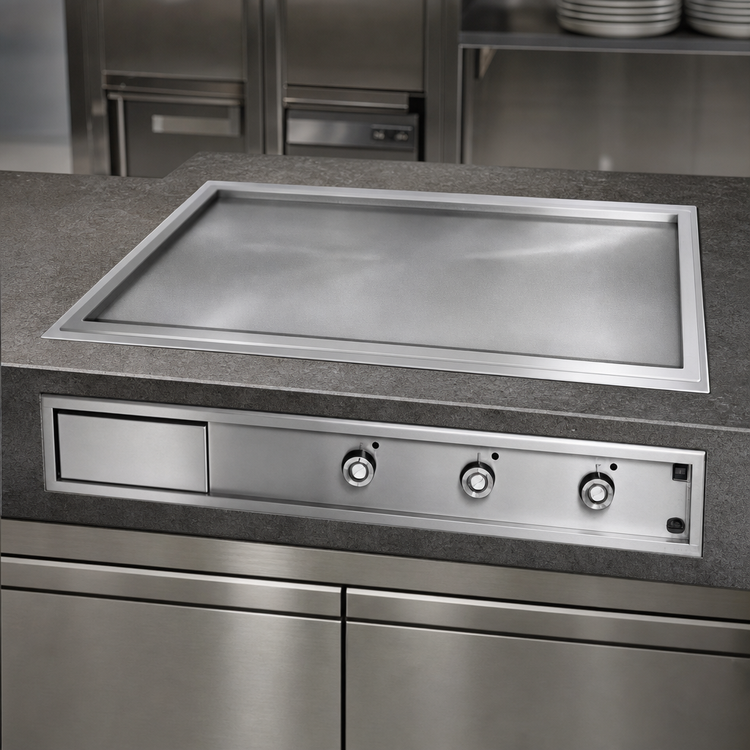 Product image #3 for Lang 160TDI 60-Inch Electric Drop-In Griddle with 1-Inch Steel Plate