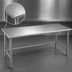 Thumbnail image #3 for Eagle Group Spec-Master 84-Inch Stainless Steel Work Table with Rolled Edges and Open Base