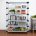 Thumbnail image #3 for Solid Shelving Starter Kit with 5 Solid Shelves, 42 Inch W x 21 Inch D x 63 Inch H