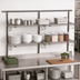 Thumbnail image #3 for Metro SmartWall Double-Wide Two-Tier Wall-Mounted Shelving Starter Kit