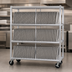 Thumbnail image #3 for New Age Mobile Aluminum Tray Drying Rack, 240-Tray Capacity, 3 Levels