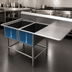 Thumbnail image #3 for John Boos Pro-Bowl Commercial 2-Compartment Sink with Right Drainboard