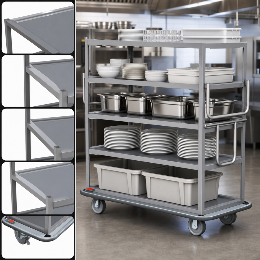 Five Ledged Shelves