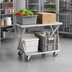 Thumbnail image #3 for Galvanized Solid-Bottom Stocking/Marking Truck with Polished Deck