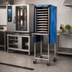 Thumbnail image #3 for RATIONAL Banquet Finishing System for 10-Half Size Pro/Classic with 26-Plate Mobile Rack, Thermocover, and Transport Trolley