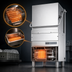 Thumbnail image #3 for Trento Kromo Upright High-Temp Door-Type Dishwasher with Booster Heater, 30 Racks/Hour