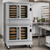 Thumbnail image #3 for Southbend Platinum Full-Size Double-Deck Electric Convection Oven, Standard Depth, Touch Controls, Dependent Doors, Ventless