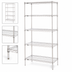 Thumbnail image #3 for Metro Super Erecta 5-Shelf Stationary Starter Wire Shelving Unit, 36