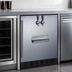 Thumbnail image #4 for Summit Appliance 24-Inch Wide Front Tap Built-In Cold Brew Coffee Kegerator, Dual Tap, 5.3 Cu. Ft.