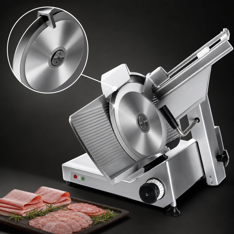 Product image #3 for Bizerba GSP H Value 13-Inch Manual Gravity Feed Commercial Slicer with High Carriage, 1/2 HP, 110V