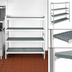Thumbnail image #3 for Fermostock 4-Tier Starter Polymer Shelving Unit with Removable Inserts, 59