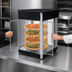 Thumbnail image #3 for Hatco Flav-R-Fresh Pass-Through Countertop Hot Food Display Cabinet, 2-Door, 4-Tier Rotating Rack, 120V