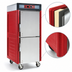 Thumbnail image #3 for Metro C5 4 Series Full-Height Mobile Heated Holding Cabinet with Insulation Armour Plus, Dutch Solid Doors, and Lip Load Slides