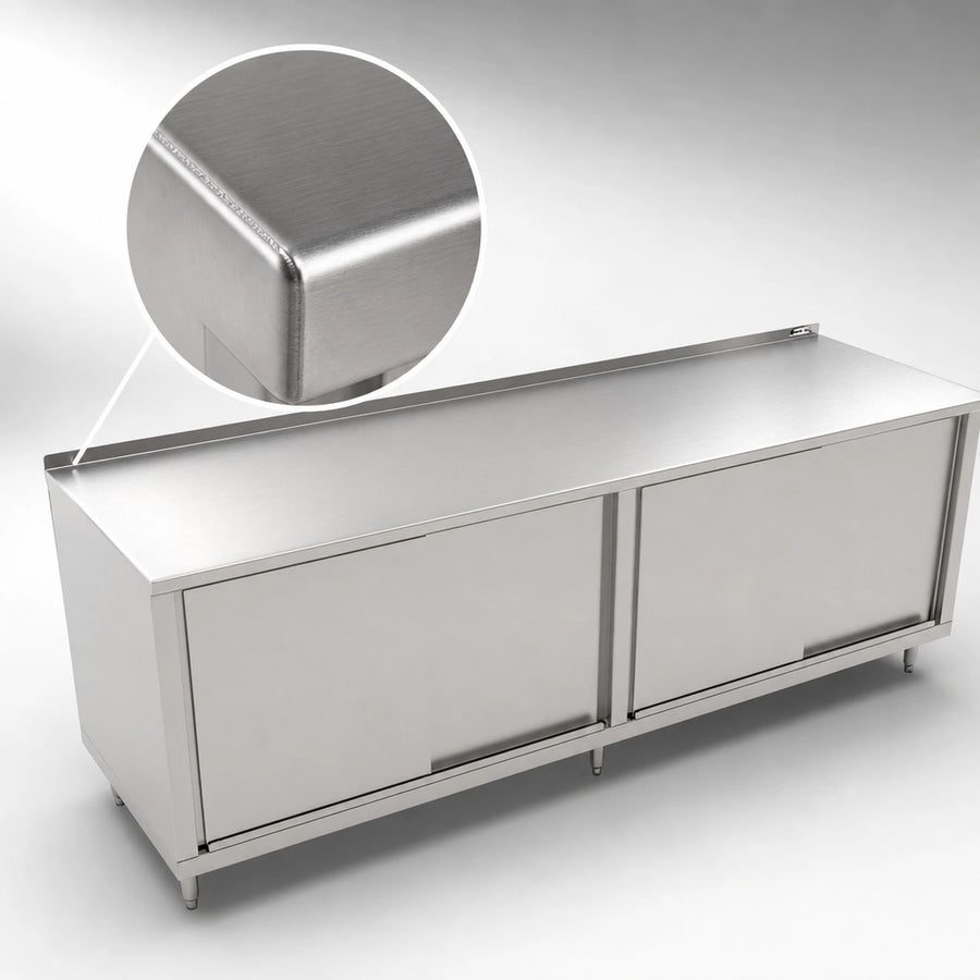 14-Gauge Type 300 Stainless Steel Top