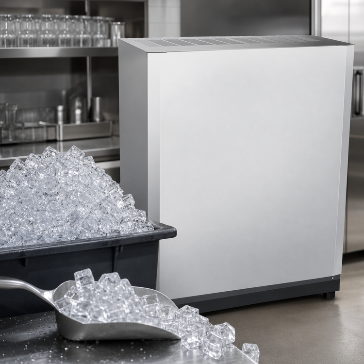 Product image #4 for Ice-O-Matic Elevation Series Modular Full-Size Cube Ice Maker, Air-Cooled, Self-Contained, 1600 lb/Day