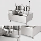 Thumbnail image #3 for Cleveland Range SD1800K2020 Direct Steam Kettle/Cabinet Assembly, (2) 20-Gallon Tilting Kettles, Stainless Steel
