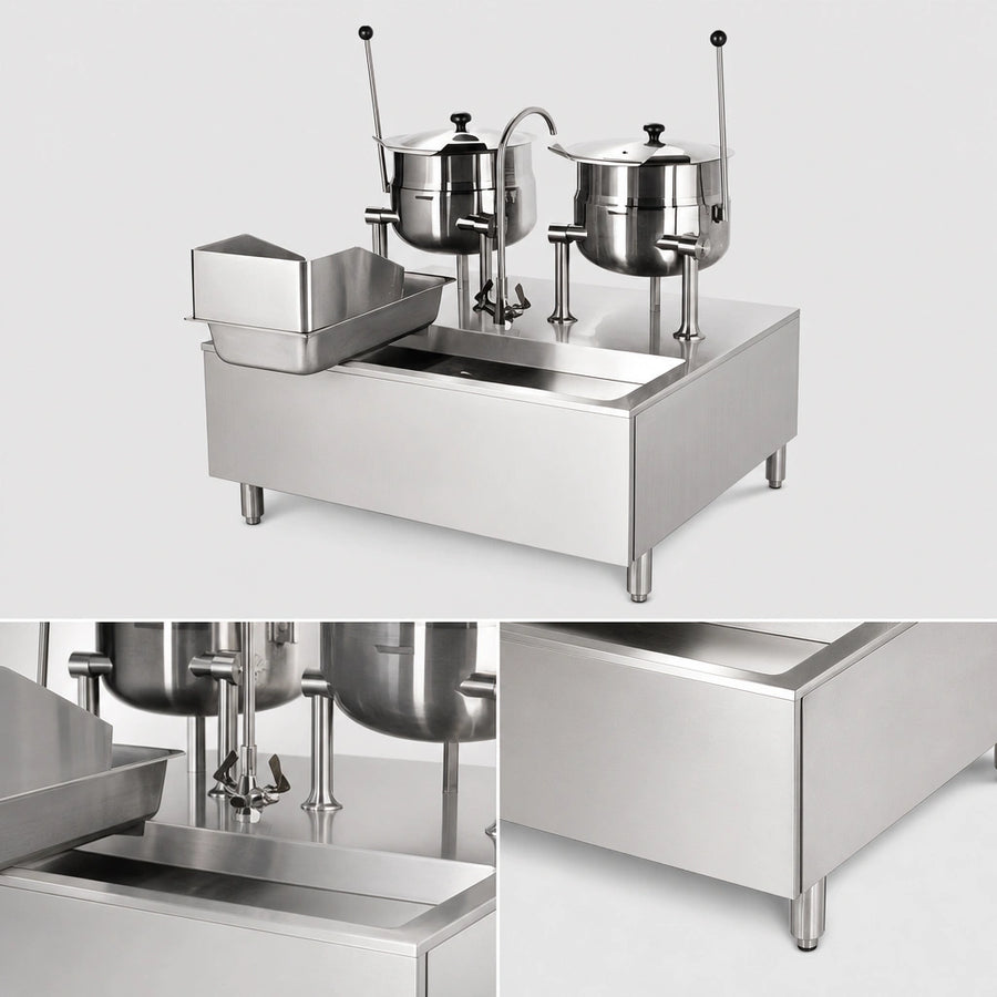 Factory Assembled Kettle/Stand Combination