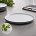 Thumbnail image #3 for 9-Inch Round Melamine Dinner Plate, Graphite