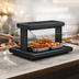 Thumbnail image #3 for Hatco Glo-Ray 54-Inch Countertop Pass-Thru Self-Service Buffet Warmer with Heated Base and Sneeze Guards