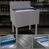 Thumbnail image #3 for Glastender 24-Inch Extra Deep Stainless Steel Underbar Ice Bin with 10-Circuit Cold Plate